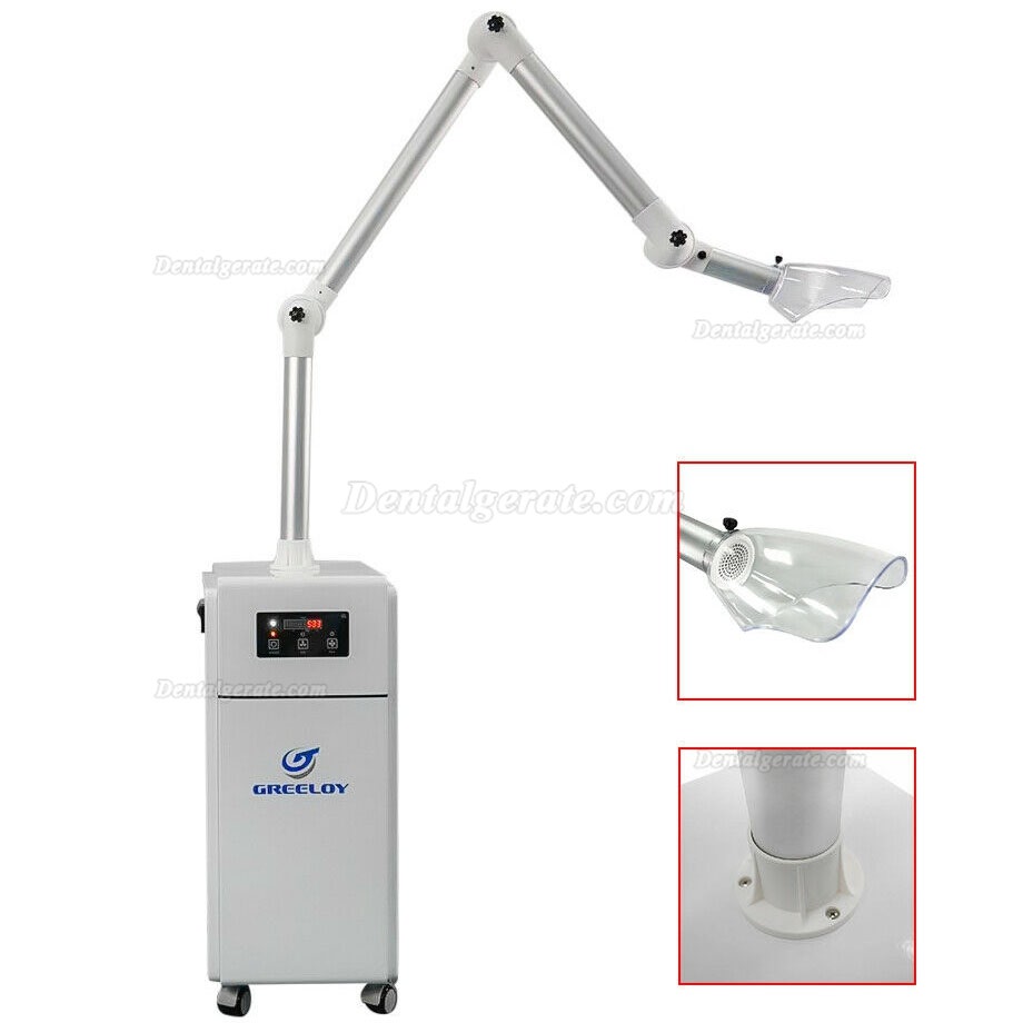GREELOY GS-E1000 Mobile Zahnklinik Orale Externe Aerosol Absaugung Aerosolabsaugeinheit wit Uvc Sterilisation